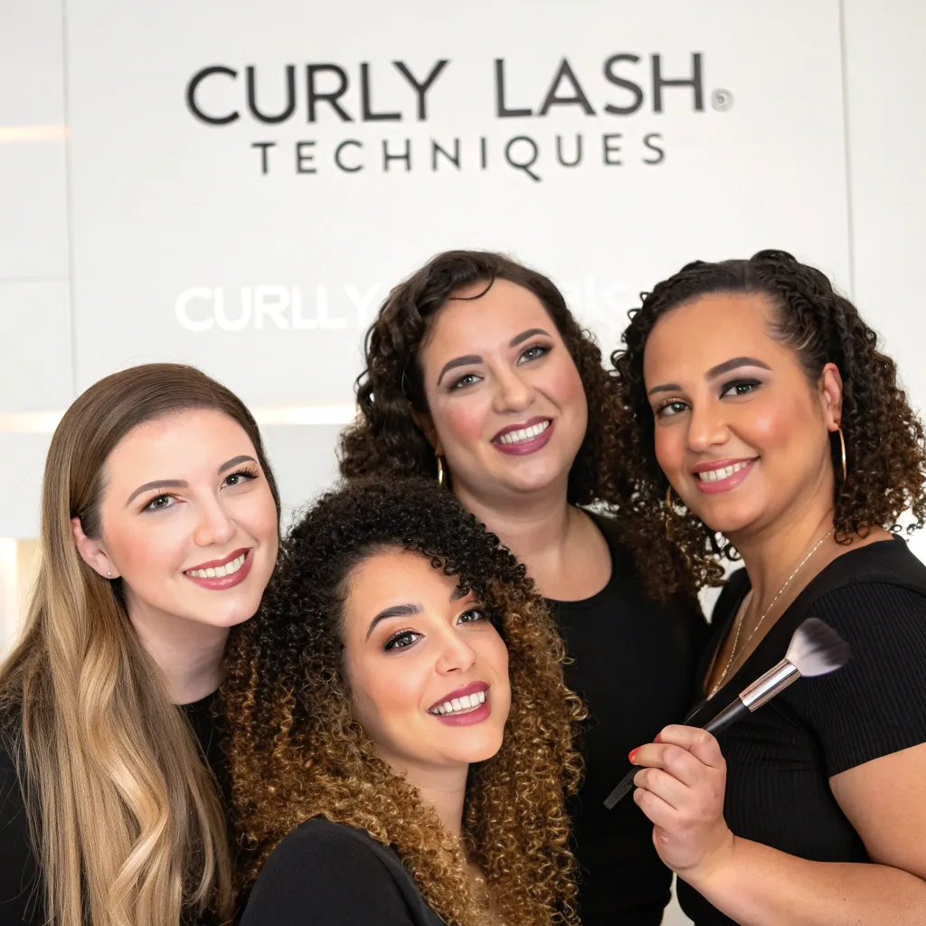 Curly Lash Techniques Team