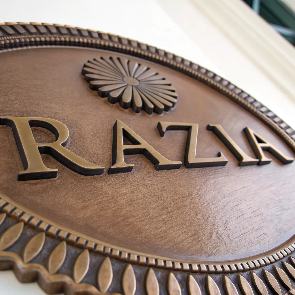 Razia-Bronze Logo